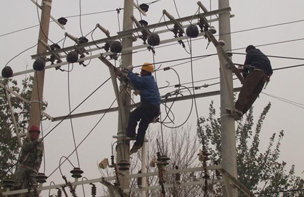 洛陽車村鎮電路改造